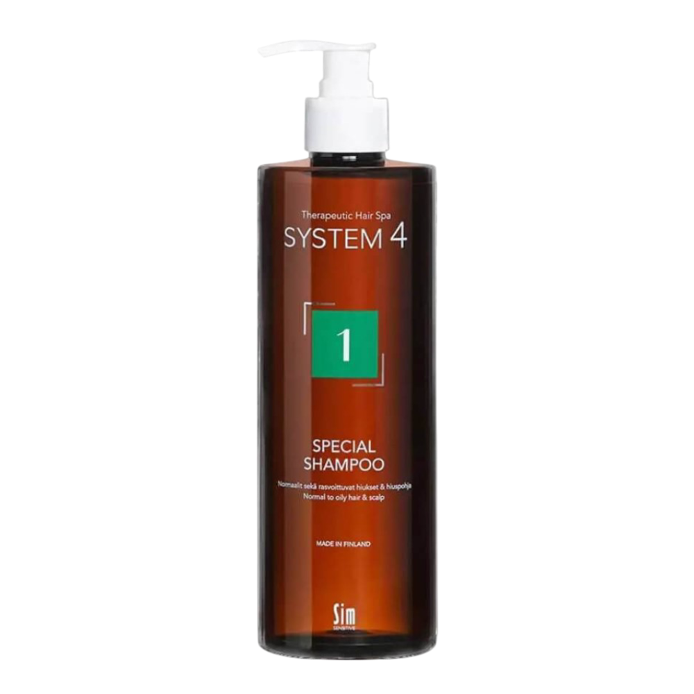 SIM SENSITIVE System 4 Special Shampoo №1 500ml - Шампунь №1 для нормальної шкіри голови і схильної до жирності SIM SENSITIVE System 4 Special Shampoo №1 500ml - Шампунь №1 для нормальної шкіри голови і схильної до жирності